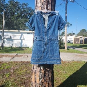 💙" Free People " Denim Dress 👗 Size Small